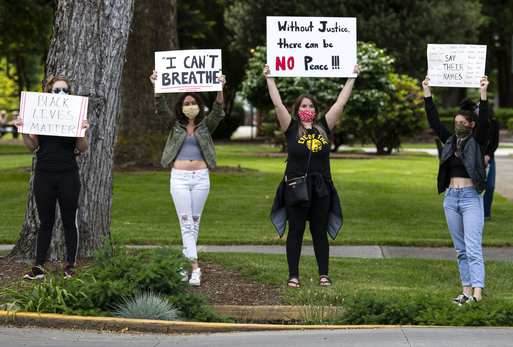 Sign waving